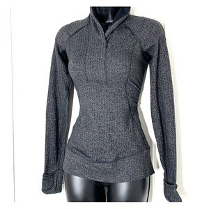 LULULEMON HOODIE SZ 2 DARK GREY